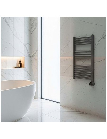 MASTERPLUG SMARTENERGY MONITORING TOWEL RAIL 500W - GREY