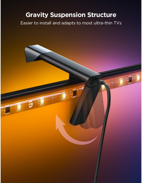 GOVEE ENVISUAL TV BACKLIGHT 3 LITE (55~65" TV's)