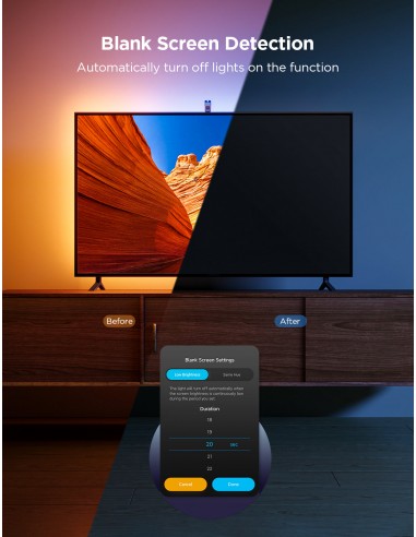 GOVEE ENVISUAL TV BACKLIGHT 3 LITE...