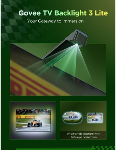 GOVEE ENVISUAL TV BACKLIGHT 3 LITE...
