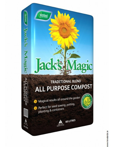 JACKS MAGIC ALL PURPOSE COMPOST 60L
