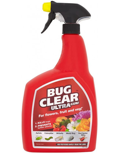 BUG CLEAR ULTRA GUN READY TO USE 1LT