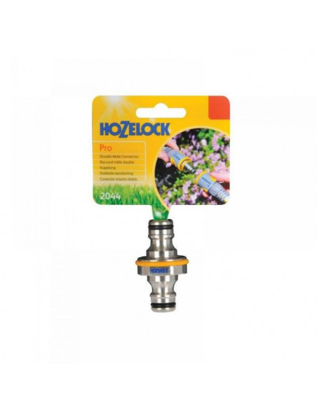 HOZELOCK PRO METAL DOUBLE MALE CONNECTOR 2044