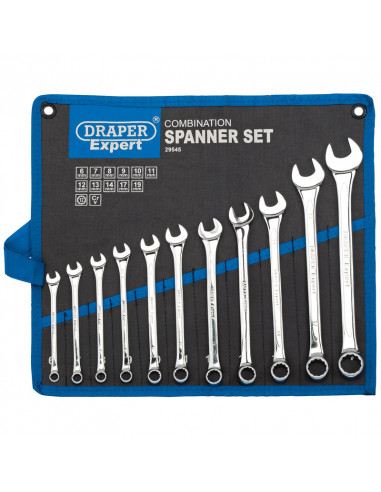 Draper 11pc Combination Spanner Setmm