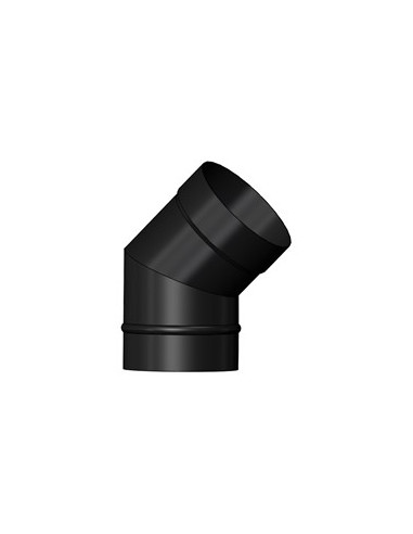 MI FLUE PIPE 125MM X 90DEG BEND VE...