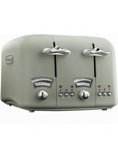 DELONGHI FLORA 4 SLICE TOASTER GREEN