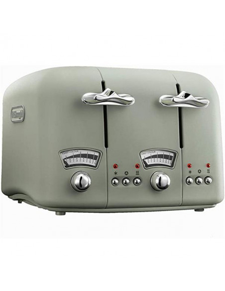 DELONGHI FLORA 4 SLICE TOASTER GREEN