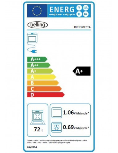 BELLING SINGLE OVEN MULTI-FUNCTION...