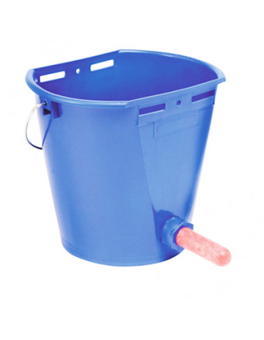 CALF BUCKET C/W HOLE FOR TEAT 8LT