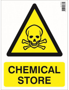 FARM SIGN CHEMICAL STORE