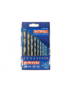 FAITHFULL HSS DRILL SET M2...