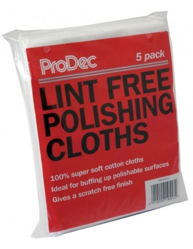LINT FREE CLOTH 5PACK