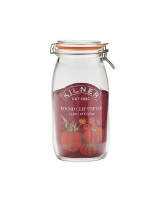 Kilner Clip Top Jar Round 2l