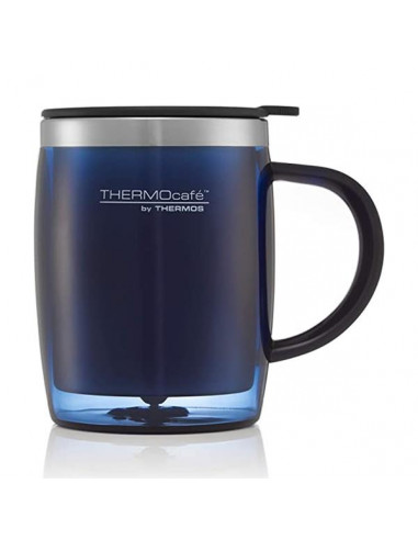 THERMOS THERMOCAFE DESK MUG NAVY BLUE...