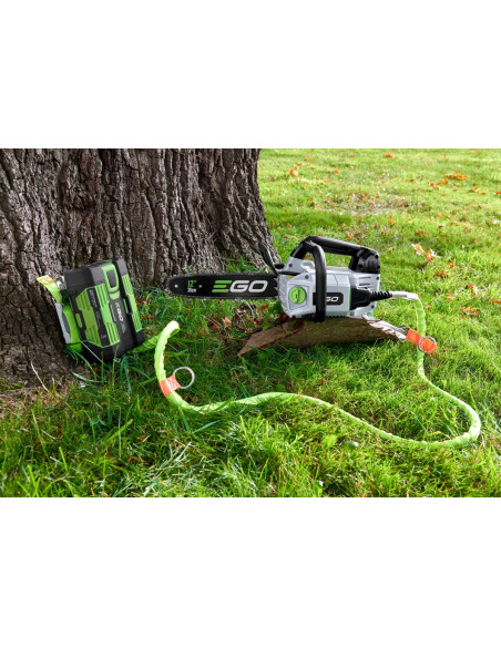 EGO TOP HANDLE CHAINSAW CSX3000 C/W BATTERY & CHARGER