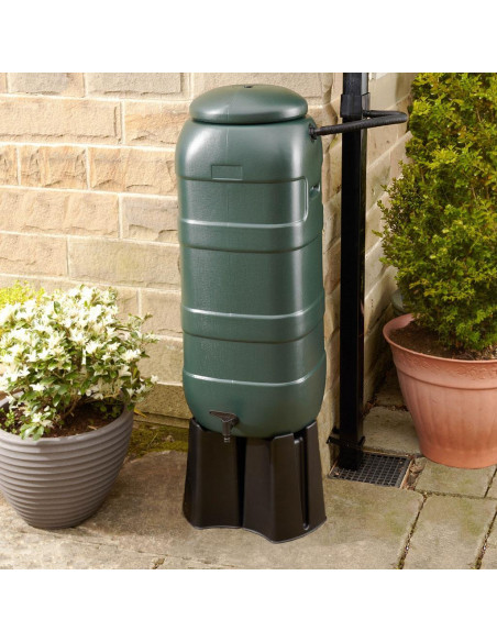 WATER BUTT SET SLIMLINE 100L