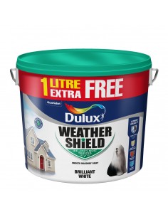 DULUX WEATHERSHIELD WHITE 11L