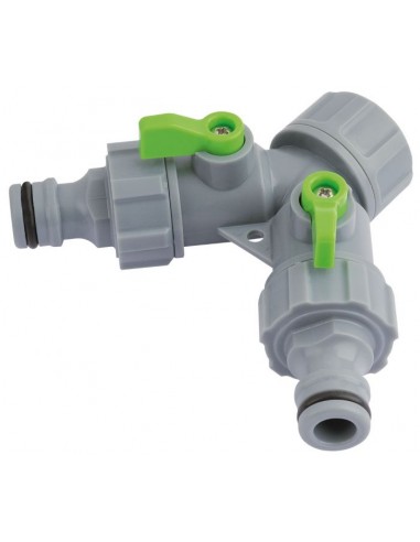 DRAPER TWO-WAY HOSE CONNECTOR PP 2PC
