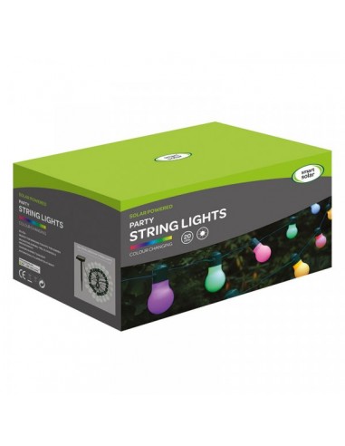 PARTY SOLAR STRING LIGHTS SET OF 20