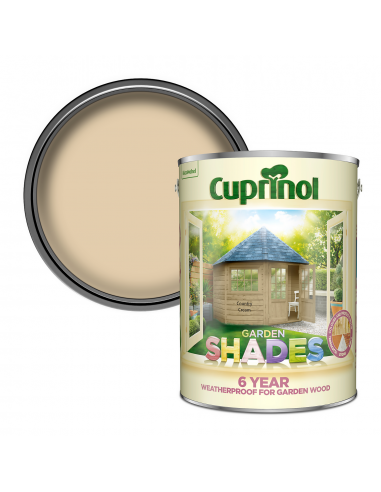 CUPRINOL GARDEN SHADES COUNTRY CREAM 5L