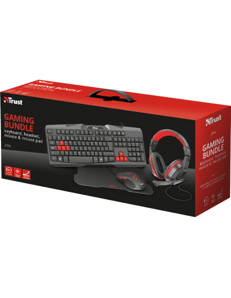 TRUST ZIVA 4 IN 1 GAMING BUNDLE
