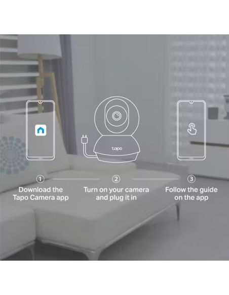 TP-LINK PAN / TILT HOME SECURITY WIFI CAMERA