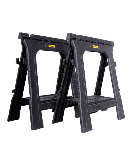 STANLEY FOLDING SAWHORSE TWIN PACK STST1-70713