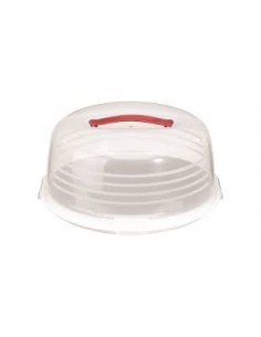 CAKE BOX ROUND WHITE 0416