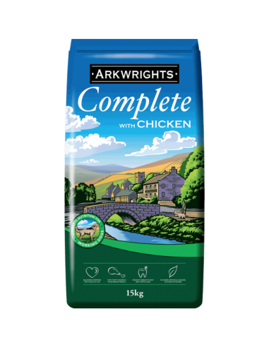 ARKWRIGHT COMPLETE DOGFOOD CHICKEN 15KG