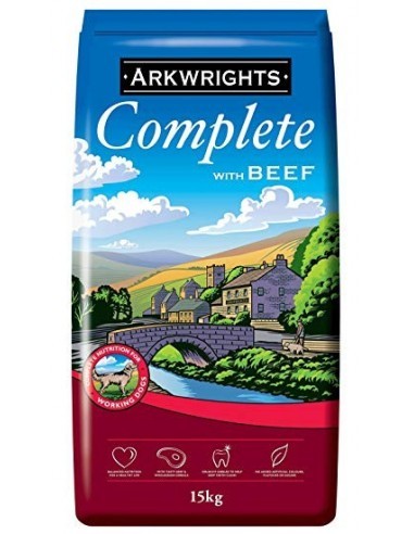 ARKWRIGHT COMPLETE DOGFOOD BEEF 15KG