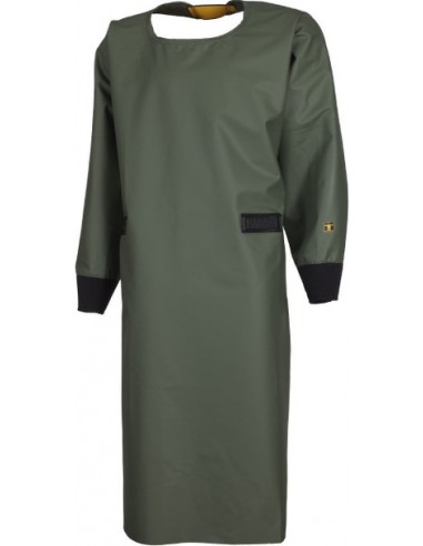 GUY COTTEN DAIRY GOWN / APRON GREEN XL