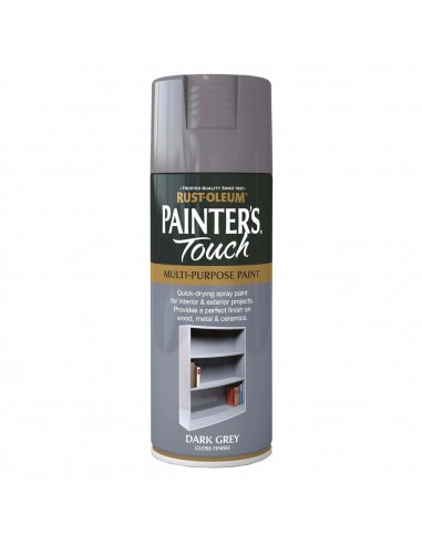 RUSTOLEUM PAINTER'S TOUCH DARK GREY...