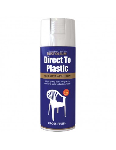 RUSTOLEUM DIRECT TO PLASTIC SPRAY...