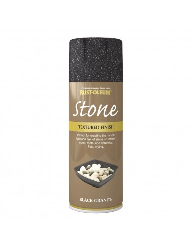 RUSTOLEUM STONE BLACK GRANITE 400ML