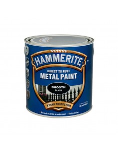 HAMMERITE SMOOTH BLACK 2.5L