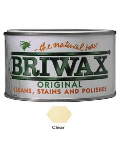 BRIWAX CLEAR WAX POLISH 400GRM