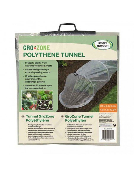 SMART GARDEN 3M GROZONE TUNNEL POLYTHENE