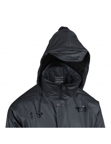 SWAMPMASTER NO SWEAT STORMGEAR WATERPROOF JACKET NAVY MEDIUM