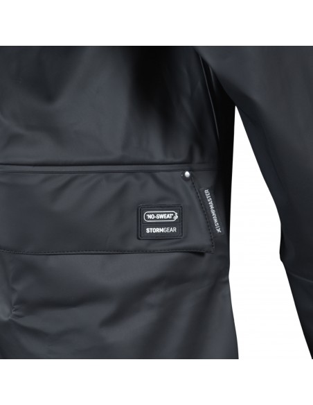 SWAMPMASTER NO SWEAT STORMGEAR WATERPROOF JACKET NAVY XXLARGE