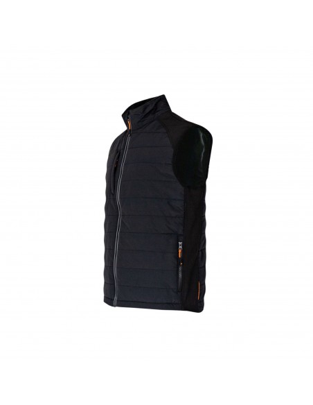 XPERT PRO RIP-STOP PANELLED BODYWARMER BLACK LARGE