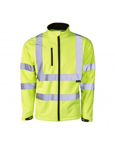 HI-VIS REFLECTIVE SOFTSHELL JACKET...