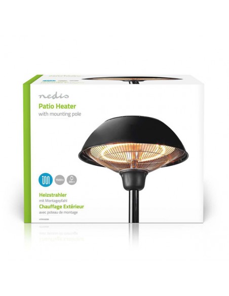 NEDIS ROUND PATIO HEATER WITH MOUTING POLE | 316908