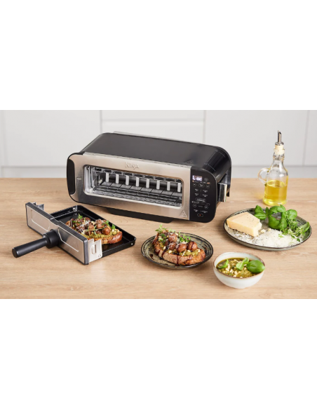 NINJA FOODI 3IN1 TOASTER GRILL & PANINI PRESS BLACK