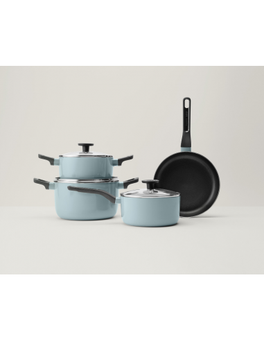 BERGHOFF 7 PIECE COOKWARE SET, SAGE