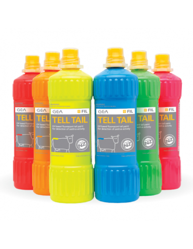 FIL TELL TAIL BRUSH ON TAIL PAINT RED 1L