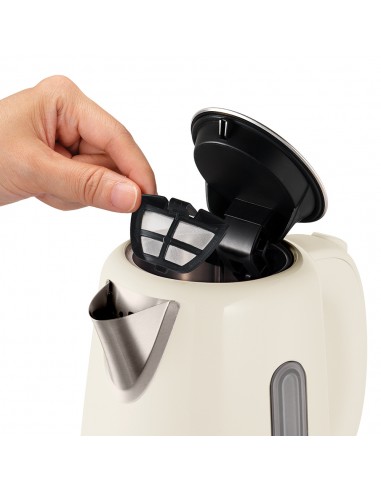 MORPHY RICHARDS EQUIP METAL CREAM KETTLE
