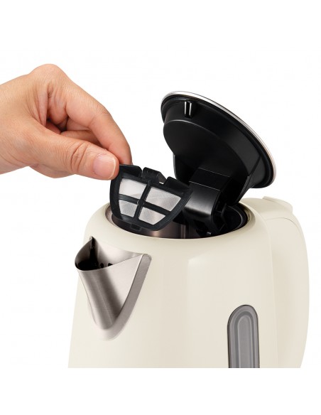 MORPHY RICHARDS EQUIP METAL CREAM KETTLE