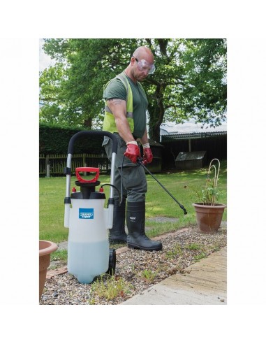 DRAPER EPDM TROLLEY PUMP SPRAYER 15L