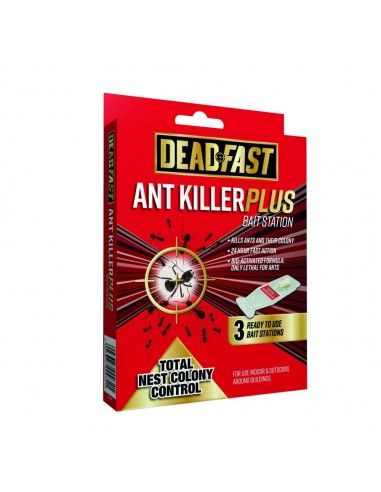 DEADFAST ANT KILLER PLUS BAIT STATION...