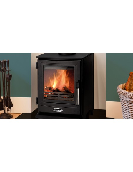 STANLEY SOLIS F500 EDGE 5KW FREESTANDING MULTI FUEL STOVE